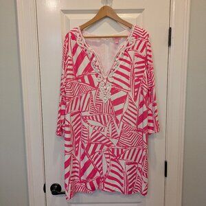 Lilly Pulitzer Capri Pink Juliana Dress size XL